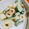 jyuriko☆'s cooksnap of when they made ✿ちくわときゅうりの味噌マヨ和え✿.