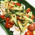 ごましお＊'s cooksnap of when they made 簡単やわらかササミが決め手 ウチの棒棒鶏.