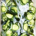 クック56847H☆'s cooksnap of when they made きゅうり・わかめ・春雨の酢の物.