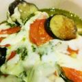 yoshi02's cooksnap of when they made なすとトマトのバジル焼き.