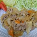naomi5295's cooksnap of when they made 野菜たっぷり♡生姜焼き.