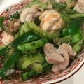 みらい３１１'s cooksnap of when they made 手抜き！ゴーヤとパプリカの炒め物！.