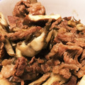 milletury's cooksnap of when they made 牛肉と舞茸のバター醤油炒め.