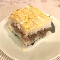 nemarin's cooksnap of when they made 甘辛牛肉のちらし寿司♪.