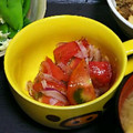 Ｓ１０２０Ａ's cooksnap of when they made 簡単すぎ！トマトと玉ねぎのサラダ♪.