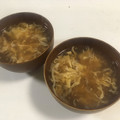 papikun's cooksnap of when they made 簡単！かちょーのふわっふわたまごスープ.