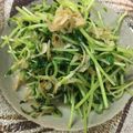 クックBRL788☆'s cooksnap of when they made お弁当にも☆3分で豆苗と小エビの塩炒め.