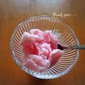 GoGo島みかん's cooksnap of when they made かき氷のシロップでシャーベット.