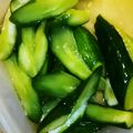 ☆ｷｬｻﾘﾝ☆'s cooksnap of when they made きゅうりの浅漬け~お酢で日持ちアップ~.