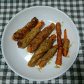 やまさきSG's cooksnap of when they made 焼肉のタレで簡単人参の肉巻き☆.