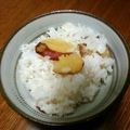 つばまき's cooksnap of when they made さつま芋ごはん.