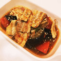 △ぽ▼'s cooksnap of when they made 豚肉と茄子トマトの中華和え.