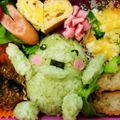 あつみ。。's cooksnap of when they made くちぱっちのデコふりおにぎり✿キャラ弁.