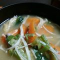 かぴーな's cooksnap of when they made わが家の美味しい簡単☆具沢山とん汁.