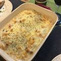 クックBKS6E9☆'s cooksnap of when they made 簡単！竹輪のあり合わせグラタン.