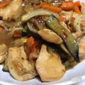 茶色チャリ's cooksnap of when they made やわらか～♪とり胸肉の甘酢炒め.