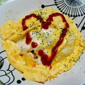 えま＊'s cooksnap of when they made ☆ふわとろたまごのオムライス☆.