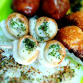 賢くんママ's cooksnap of when they made お弁当に♪竹輪の小さいくるくる巻き.