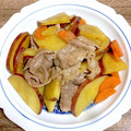 しゅがのすけ's cooksnap of when they made さつまいもと豚こまのレモン風味甘辛炒め.