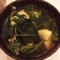 りかりぃー's cooksnap of when they made モロヘイヤと豆腐のお吸い物.