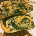 ピカピカピ's cooksnap of when they made お弁当やおかずに！大葉(青じそ)の卵焼き.