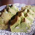 りくごろう's cooksnap of when they made 米粉の抹茶＆チョコチップケーキ（小麦粉不使用）.