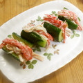 しのばぁたん's cooksnap of when they made カニかまきゅうり☆わさびマヨ.