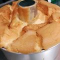 たにたーに's cooksnap of when they made 卵黄が余らない！バニラシフォンケーキ.