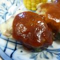 向日葵85♪'s cooksnap of when they made パン粉抜きで簡単ふつうのピーマンの肉詰め.
