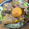 桃的美しき日々's cooksnap of when they made 簡単！春キャベツ使用　塩こうじの豚バラ丼.