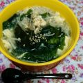 ひとみんkitty's cooksnap of when they made 創味シャンタンでふわふわ卵スープ.