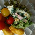 料理が趣味の主夫's cooksnap of when they made 【龍愛】ほうれん草のマヨサラダ.