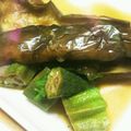 ドーナツパンダ's cooksnap of when they made 夏野菜の煮浸し〜ナスピーマンオクラ〜.