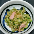 ちゃあみいママ's cooksnap of when they made ★魚肉ソーセージときゅうりのごま油炒め★.