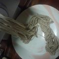 蛇屋ｷｯﾁﾝ's cooksnap of when they made ヌードルメーカーdeそば麺作り～♪.