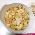 萌しんば's cooksnap of when they made 豆腐と揚げ玉の卵とじ.