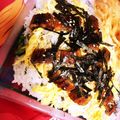 Akiha花花's cooksnap of when they made うなぎちらし.