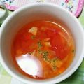 えま＊'s cooksnap of when they made 簡単コンソメトマトスープ.