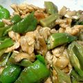 にじすき's cooksnap of when they made 豚モモと舞茸のオイスター炒め.