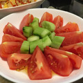クックSB1SRZ☆'s cooksnap of when they made 簡単 トマトとキュウリの中華サラダ.