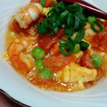 ゆーたんたん's cooksnap of when they made トマトと卵の炒めもの.