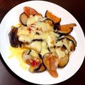 ♡кауо♡'s cooksnap of when they made なすとウィンナーのケチャ炒チーズまみれ♪.