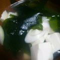 キャラメグ♪'s cooksnap of when they made ランチ♪豆腐とワカメ きのこの中華スープ.