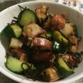 かほたくhy's cooksnap of when they made 僕にもできた【タコとキュウリの塩昆布】.