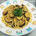 もぐ・ω・くま's cooksnap of when they made 簡単♡にんにく醤油deなすとツナのパスタ.