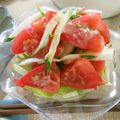 ☆Rokko☆'s cooksnap of when they made トマトきゅうり簡単サラダ☆サンドイッチも.