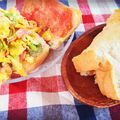 komugiko4's cooksnap of when they made スペイン✶ トマトとガーリックのトースト.