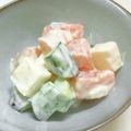 ｅｋ４'s cooksnap of when they made 長芋ときゅうりとサーモンのころころサラダ.