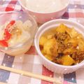 komugiko4's cooksnap of when they made スピード一品☆ポテトとひき肉のカレー味.