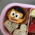 はらぺこウサギのママ's cooksnap of when they made ドラえもん＆のび太＆ミニドラ弁当.